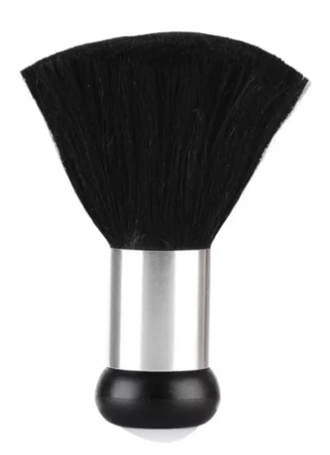 Cepillo Quitapelo Negro base plateada G2